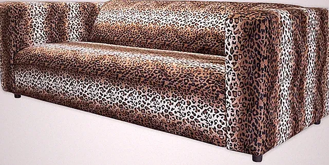 Leopard Print Sofa (new)