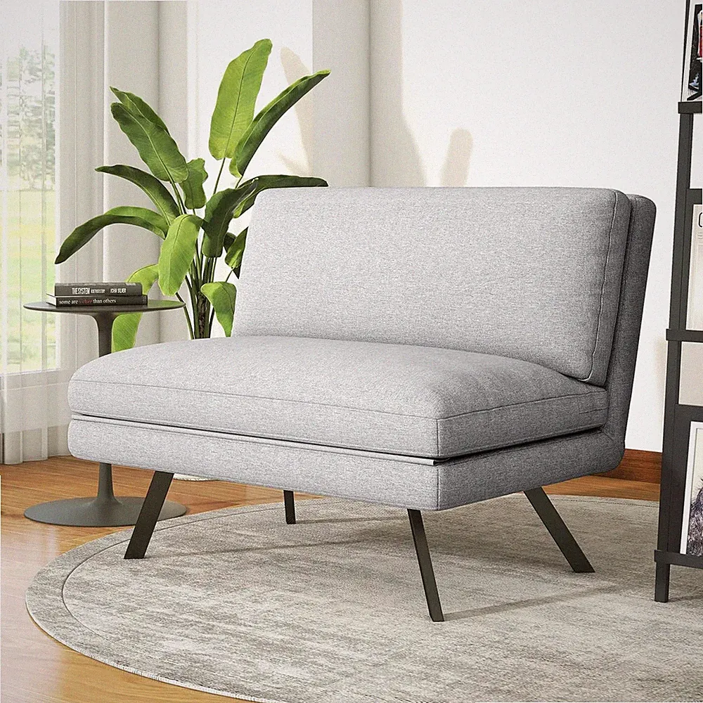 LIFERECORD Convertible Futon Sofa Bed 4 in 1 Multi-Function Modern Sleeper Chair