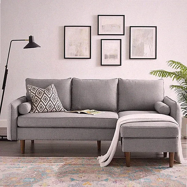 Light Gray Sofa by - Stylish Comfort for Any Living Space