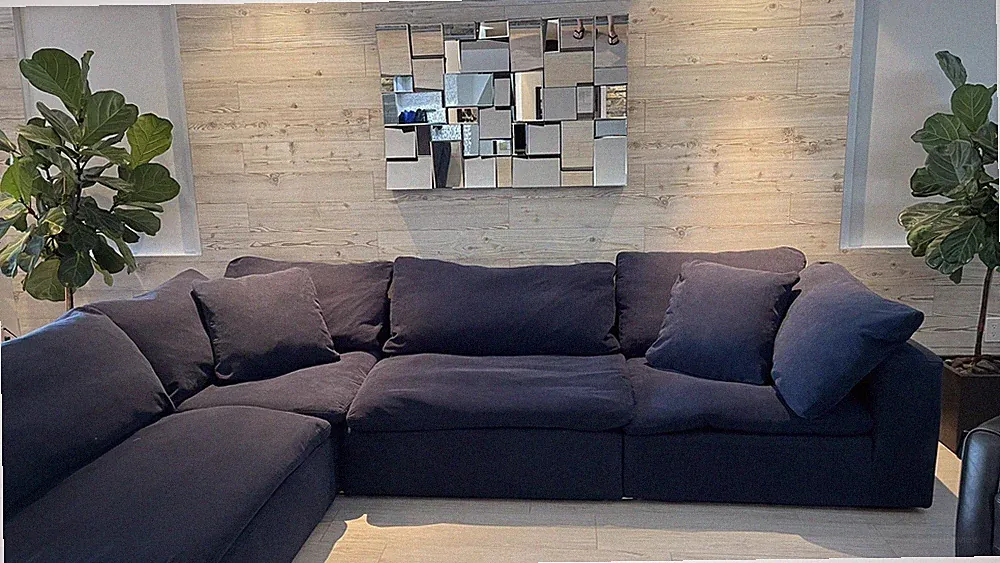 LiveSmart Modular 4 piece sectional sofa