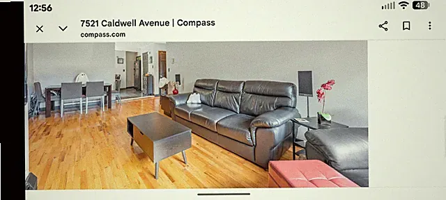Living room couch (Leather)“