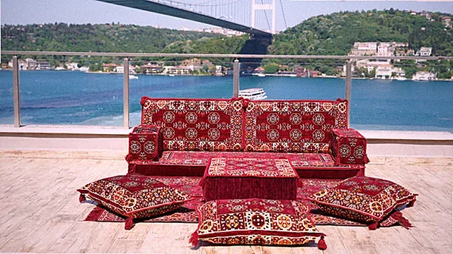 Living Room Sectional Sofas, Ethnic Sofa, Arabic Jalsa, Moroccan Sofa, Sofa Bed