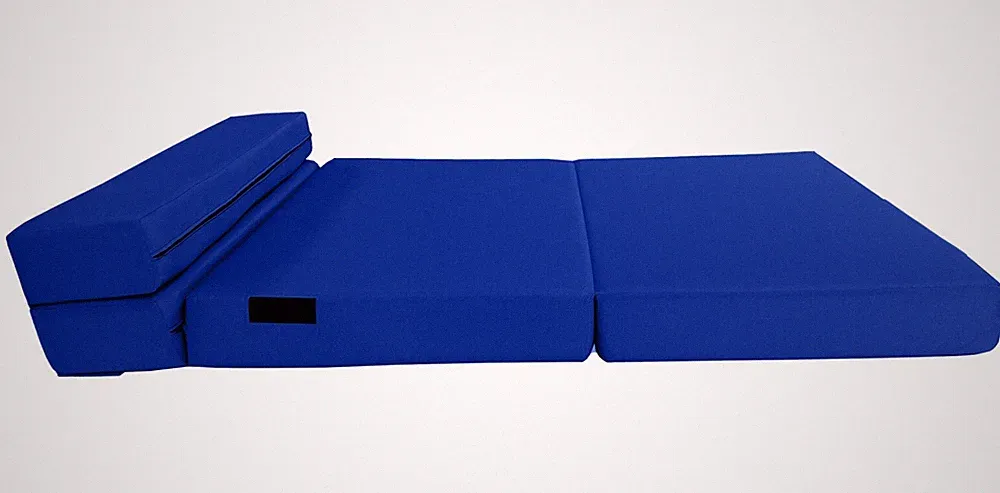 Lounger Folding Foam Mattress, Convertible Sleeper Sofa Bed 6x 39 x 80 Royal