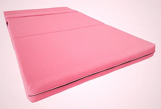 Lounger Folding Foam Mattress, Convertible Sleeper Sofa Bed 6x39x 80 Pink