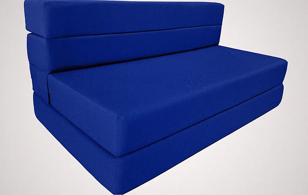 Lounger Folding Foam Mattresses, Portable Sleeper Sofa Bed 6 x 54 x 80 Royal