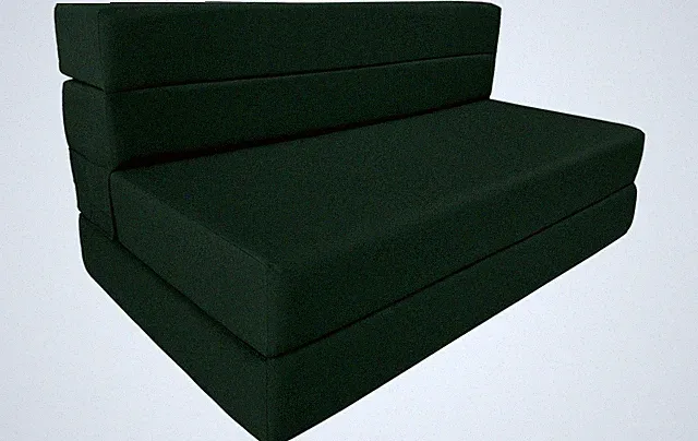 Lounger Folding Foam Mattresses, Sleepover Sofa Bed 6 x 54 x 80 Hunter