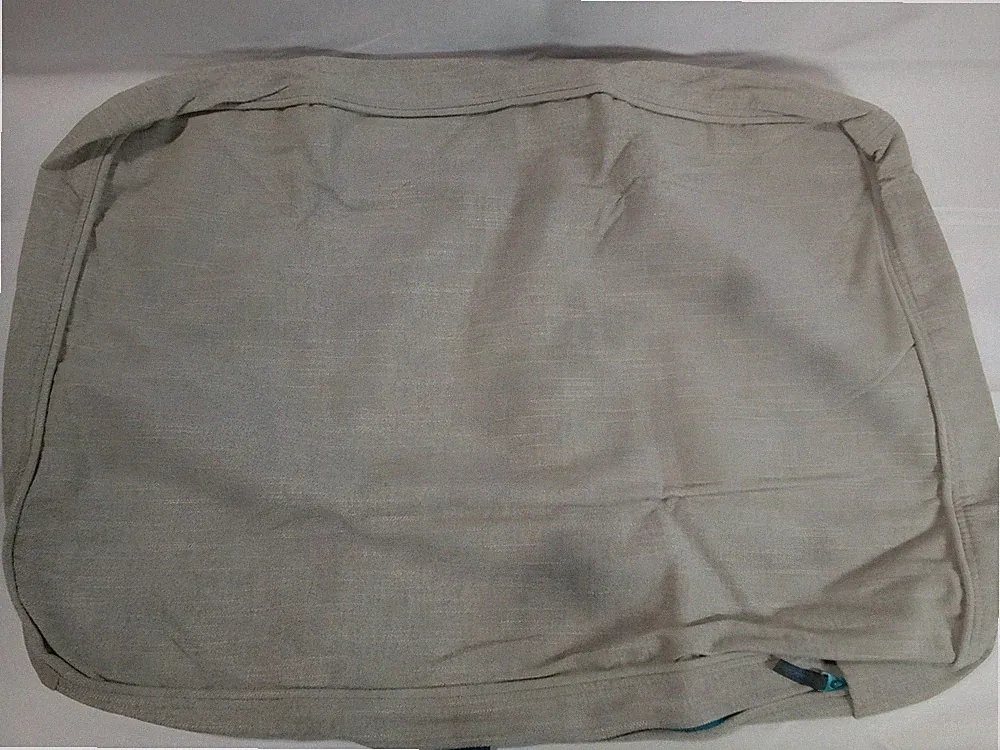 Lovesac Sactionals Deep Back Pillow Cover - Beachwood Rained Chenille