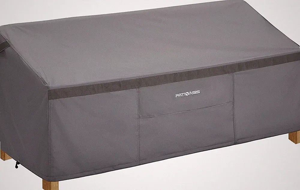 Loveseat Cover All Weather Waterproof UV Resistant - 600D Heavy Duty Tear