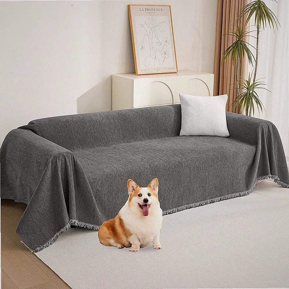 Loveseat Cover Charcoal Gray Couch Cover Sectional Couch Covers 2 Cushion Couch