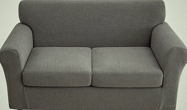 Loveseat Slipcover with 2 Separate Cushion Cover, 3 Piece Stretch Love Seat S...