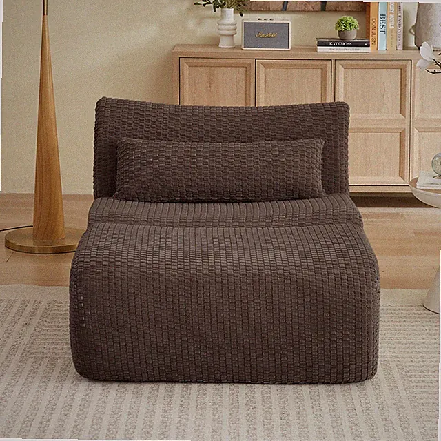 Loveseat Sofa, Cloud Boneless Couches for Living Room, Modern Modular Sectio