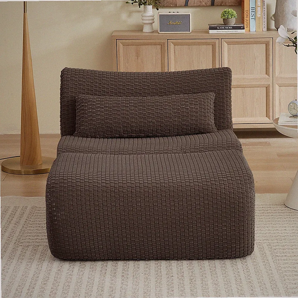 Loveseat Sofa,Cloud Boneless Couches for Living Room,Modern Modular Sectiona