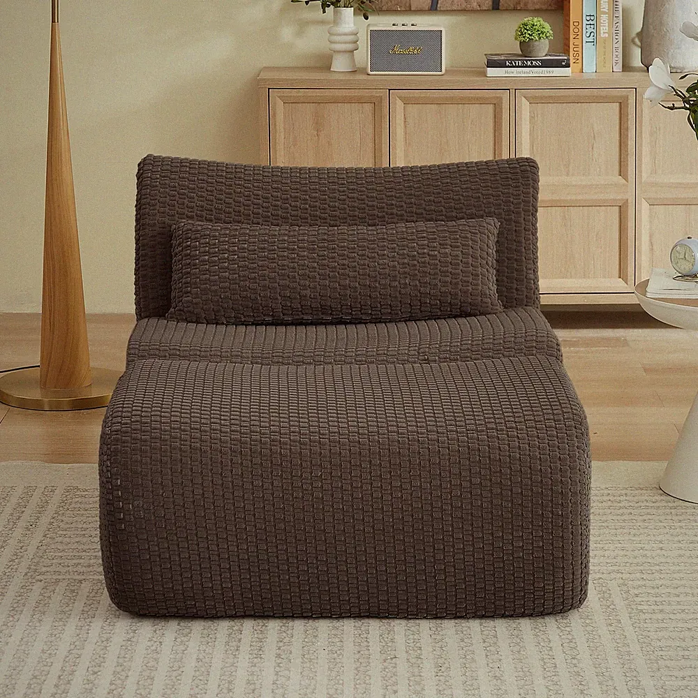 Loveseat Sofa, Cloud Boneless Couches for Living Room, Modern Modular Sectional