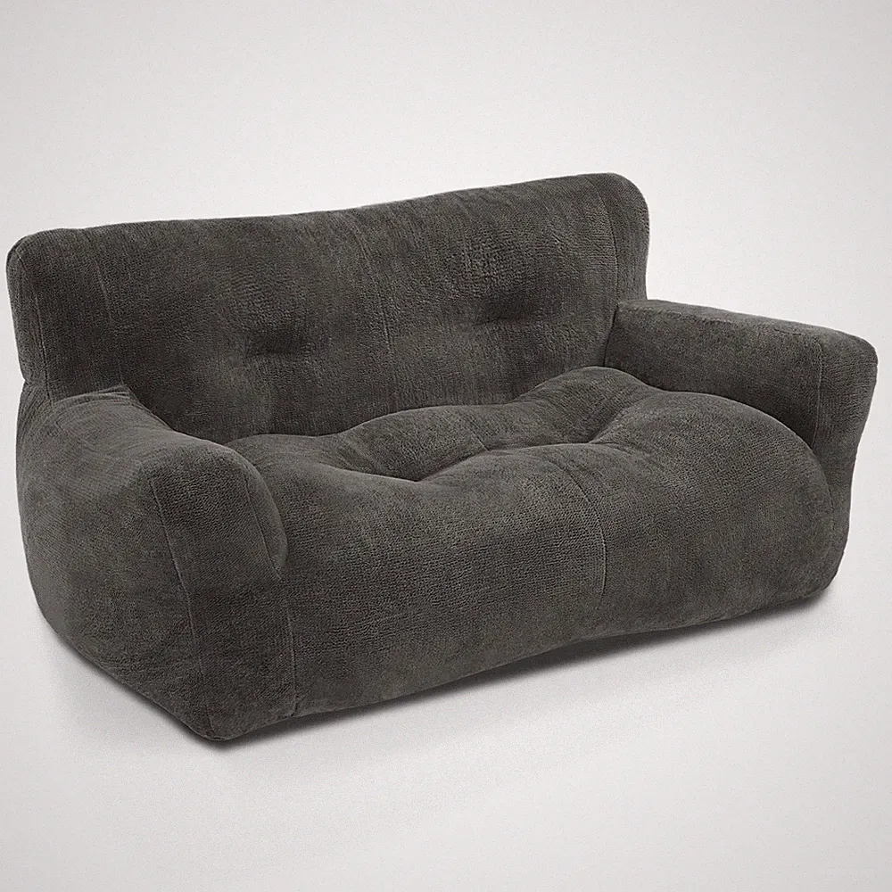 Lovupet Pet Couch Sofa Bed Dog Bed for Small Medium Dogs, Fabric 0374