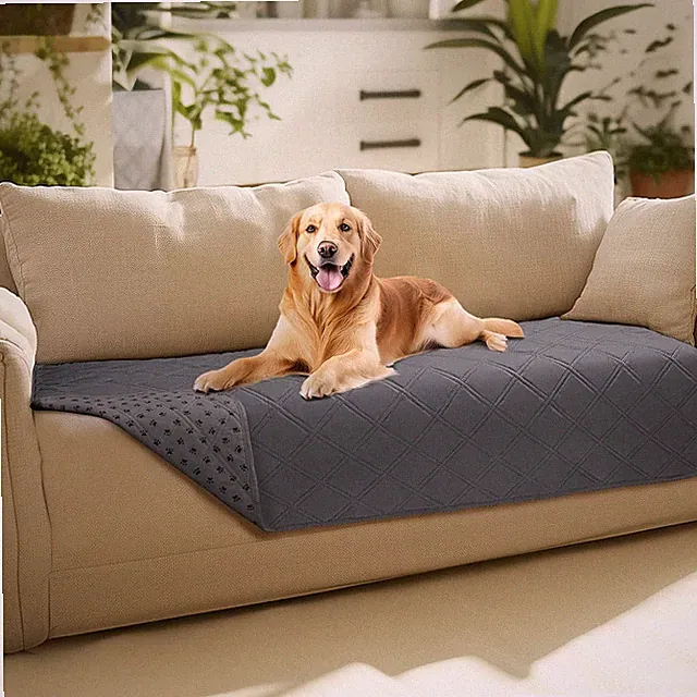 Luciphia Waterproof Couch Cover for Dogs, Non-Slip Pet Sofa Protector