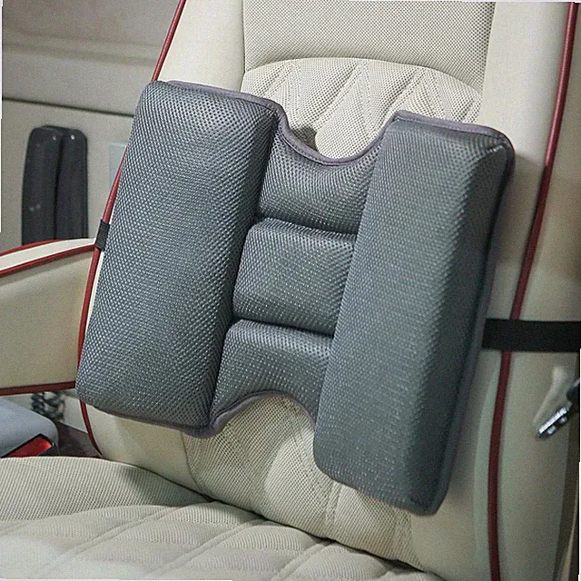 Lumbar Support Pillow for Car, Ergonomic Design with 5 Sections Ideal for Lon...