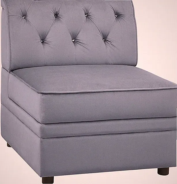 Luxurious Gray Velvet Sofa for Stylish Living Rooms
