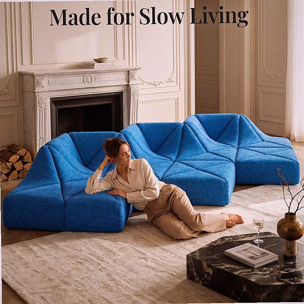 Luxury Cloud Couch Set Dune Modular Sectional Sofa Lounge DIY for Living Room
