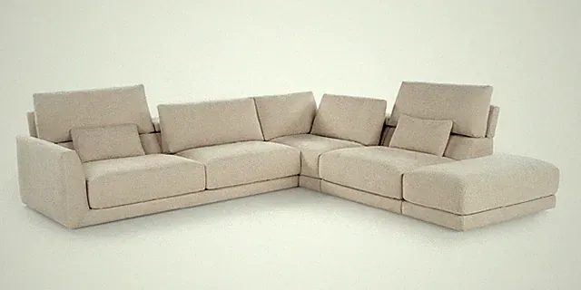 Luxury Italian Corner Sectional - Trendy Boucle Fabric - Deep Seats - *IN-STOCK*