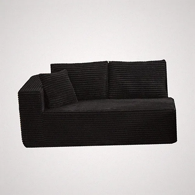 Luxury Sectional Couch - Left Long Seat, Perfect for Cozy Living Rooms or Play