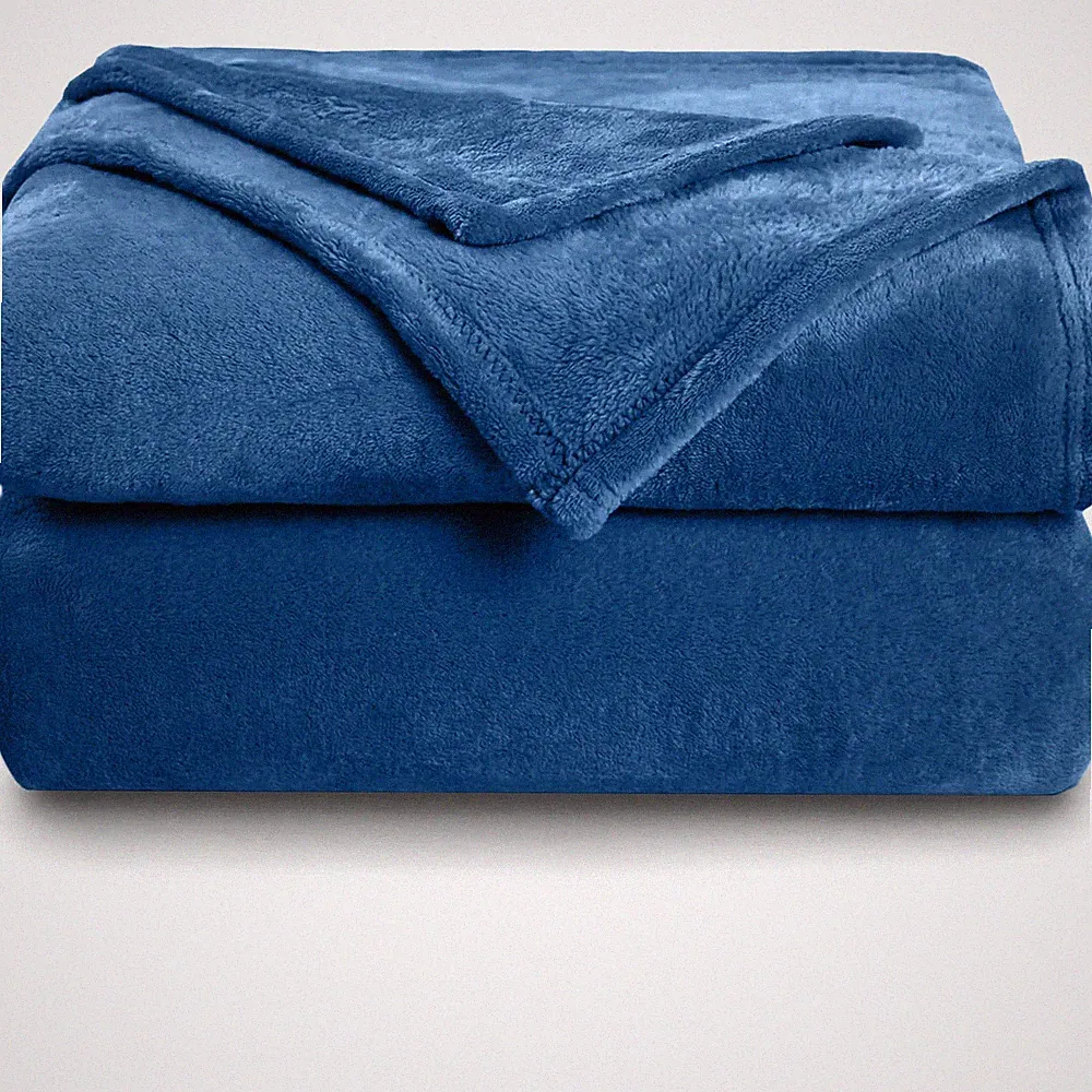 Luxury Thick Mink Blanket Large Faux Fur Fleece Sofa Bed Throw Couch Warm Soft