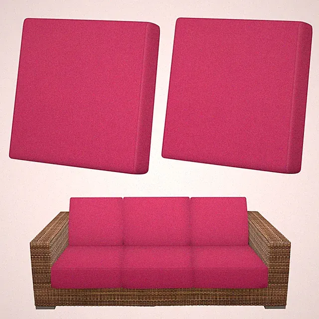 M METERXITY 2-Pack Outdoor Cushion Covers, Stretch Patio Cushion Replacement...