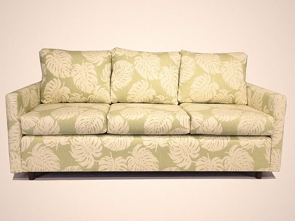 Made in USA Premium Quality Hardwood Sofa Couch Tropical Design
