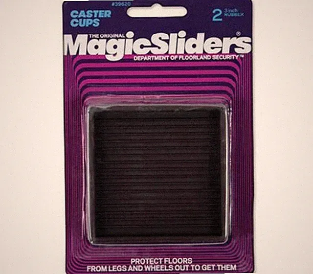Magic Sliders 3" Rubber Caster Cups 2-pk. (39620)