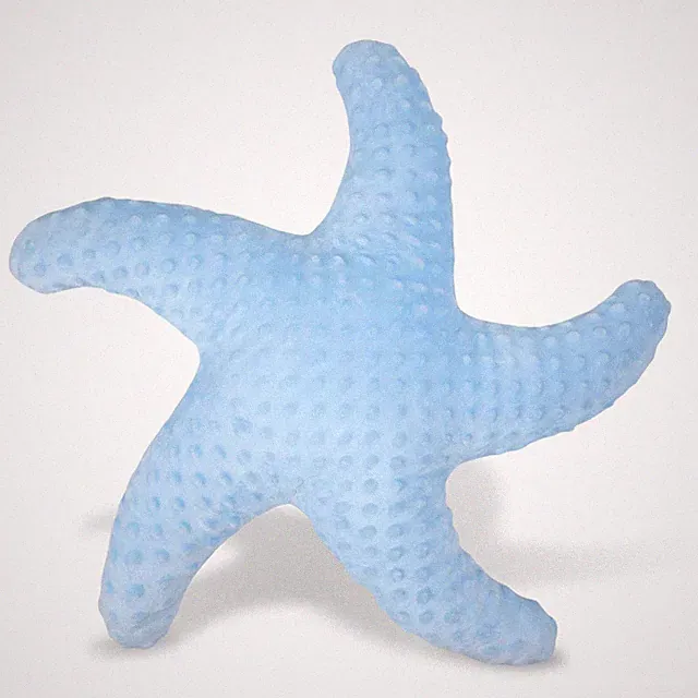 Marble Empire Starfish Pillow for Couch and Bed, Coastal Decor Throw Pillow,...