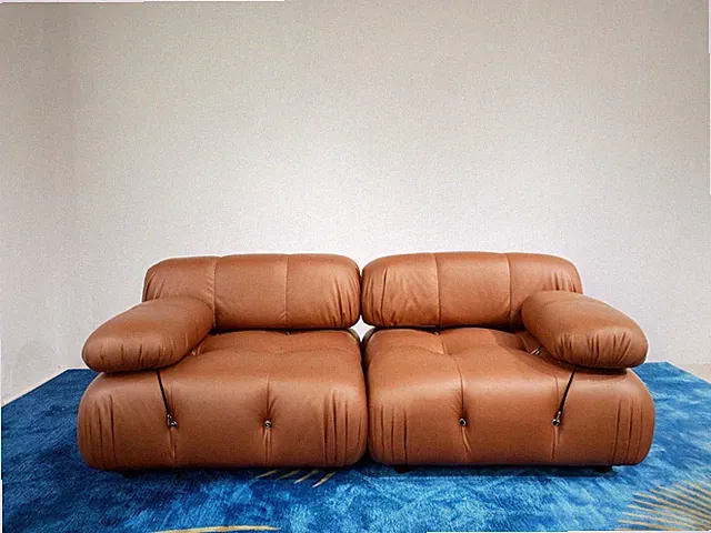 Mario Bellini Tribute Camaleonda Recreated Sofa Custom Sectional Two Seater Set