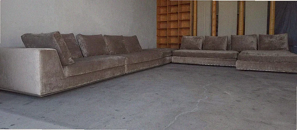 Massive 5 Piece Modular Sectional Sofa by Minotti