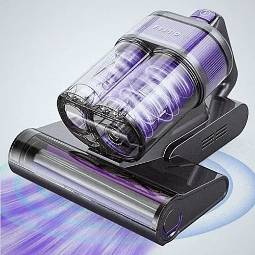 Mattress Vacuum Cleaner, 4-in-1 Bed Vacuum Cleaner PRO, 16KPa Grey/Purple