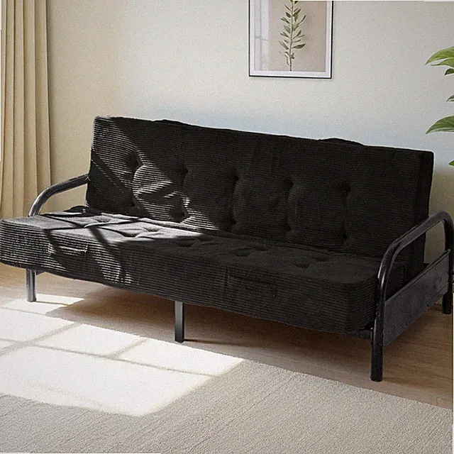 MAXYOYO 8" Foldable Floor Sofa Bed,Thick Convertible Floor Couch with Handles