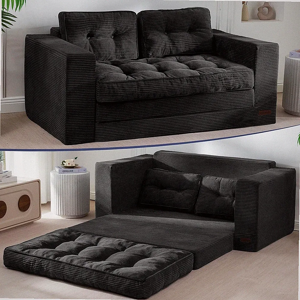 MAXYOYO Convertible Sofa Bed Pull Out Loveseat Sleeper