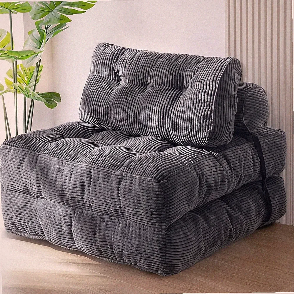 MAXYOYO Folding Sofa Bed, Convertible Chair Bed with Pillow