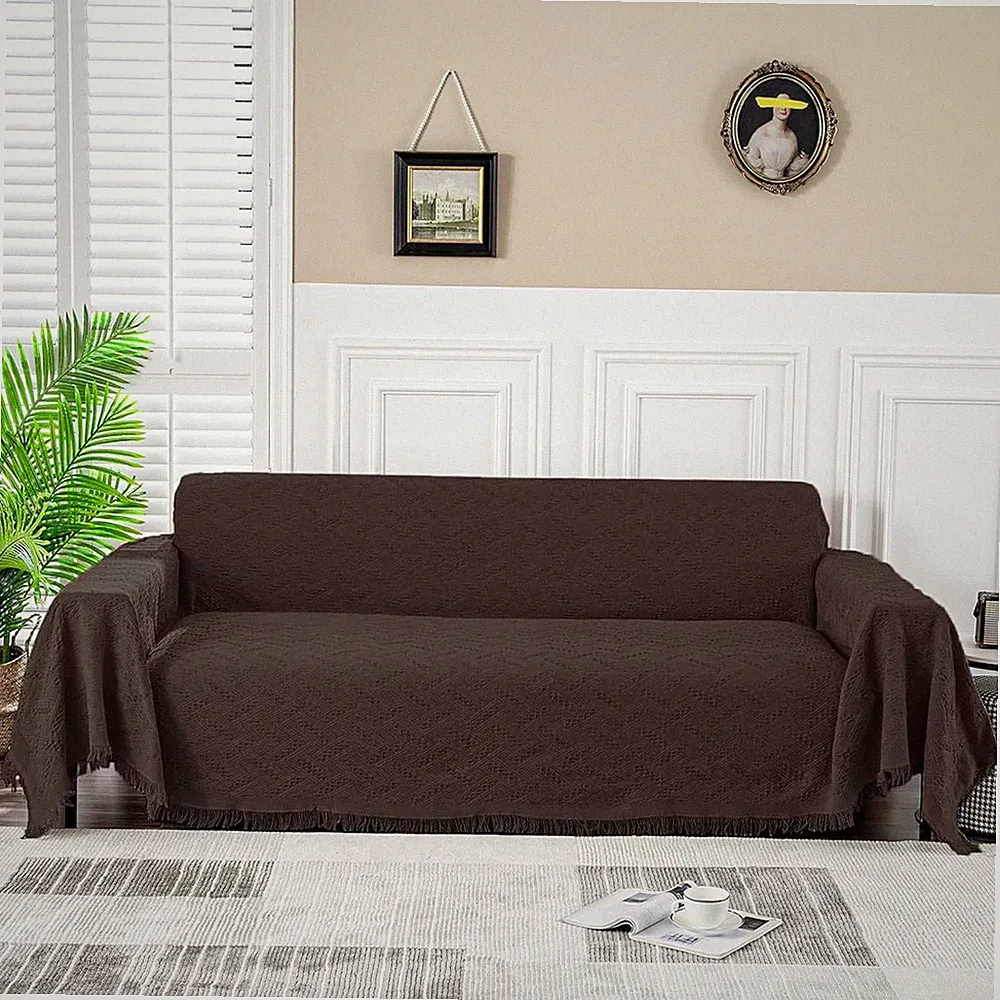 MEETSKY Couch Cover Sofa Covers for 3 Cushion Couch Sectional Couch Covers Cover
