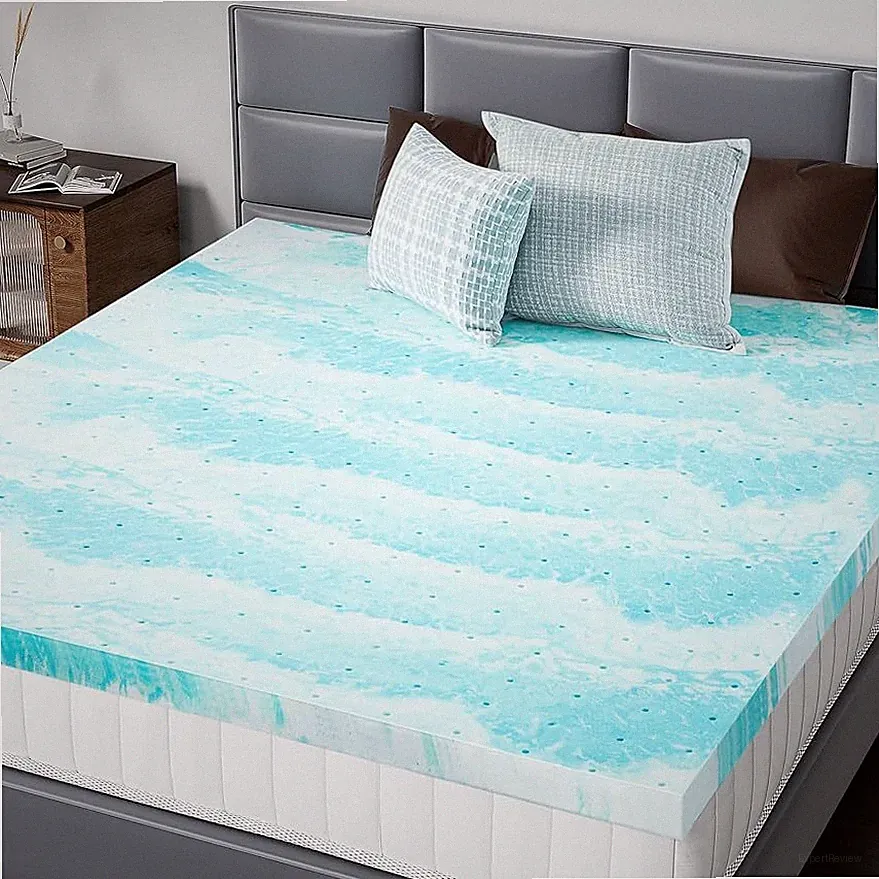 2" 3" Memory Foam Mattress Topper Thick Gel Infused Bed Toppers for Sleeper Sofa