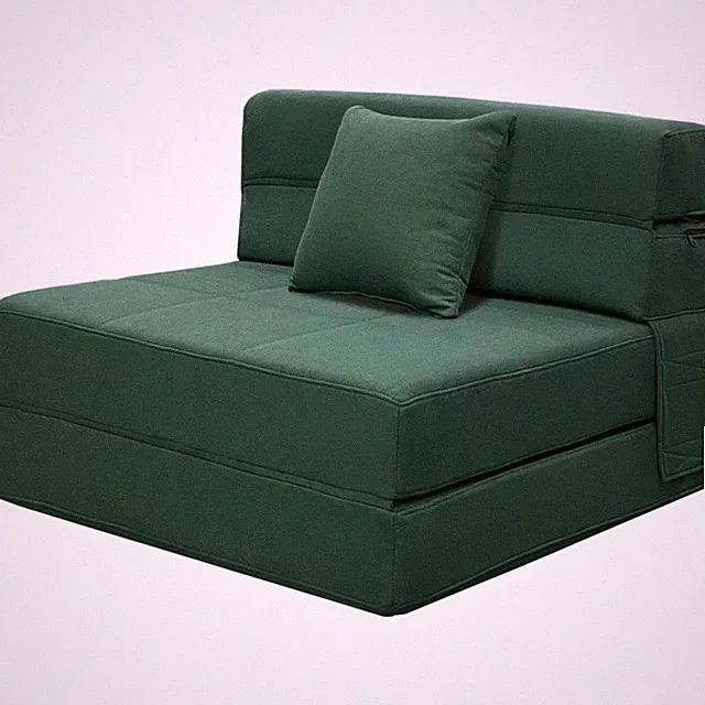 Memory Foam Sofa Bed Twin Size Fold Out Couch with Pillow for Living Room