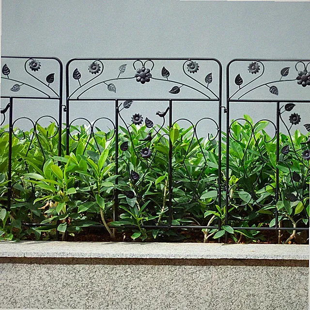 Metal Garden Fence Border 32” X 24” 5 Pack Heavy Duty Tall Outdoor Animal Barrie