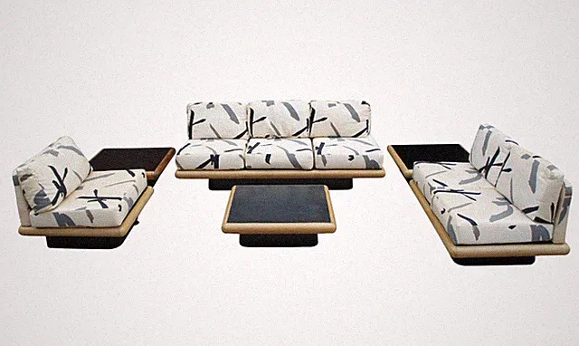 Mid Century Modern Milo Baughman Thayer Coggin Platform Sofas & Coffee Tables
