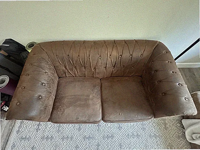 Mid-Century Small Sofa