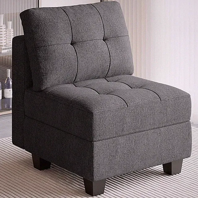 Middle Module Seat for Modular Sofa Sectal Couch with Stora