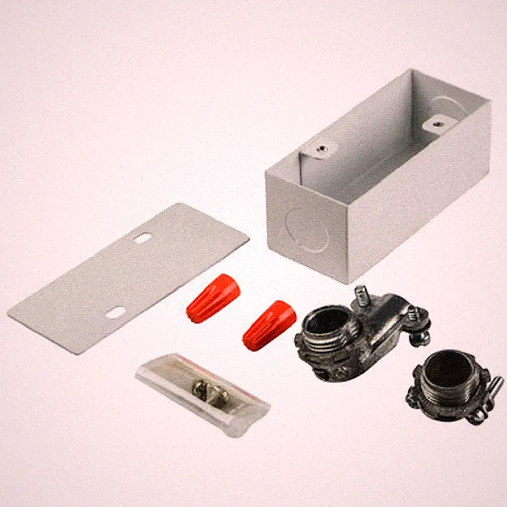 Miller Edge JB02 Metal Junction Box w/ Cover Commercial Overhead Doors Sectional
