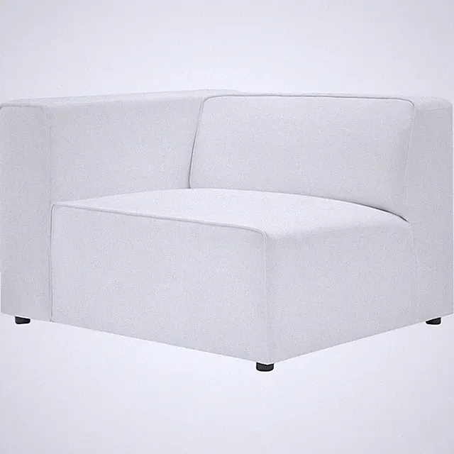 Mingle Vegan Leather Left-Arm Chair