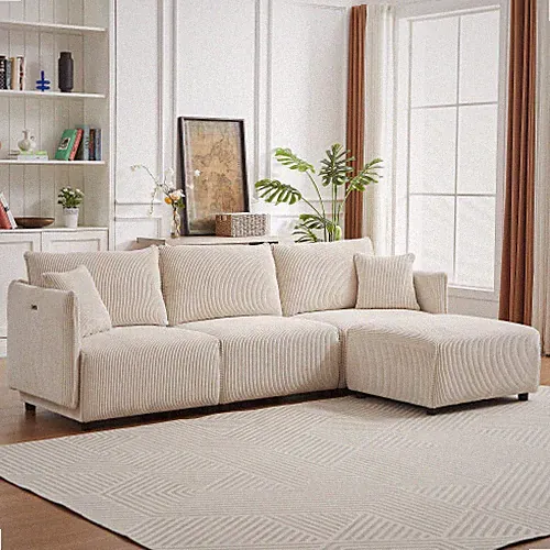 Modern 106" Multi-Module Combination Style Sofa for Living Room, Bedroom