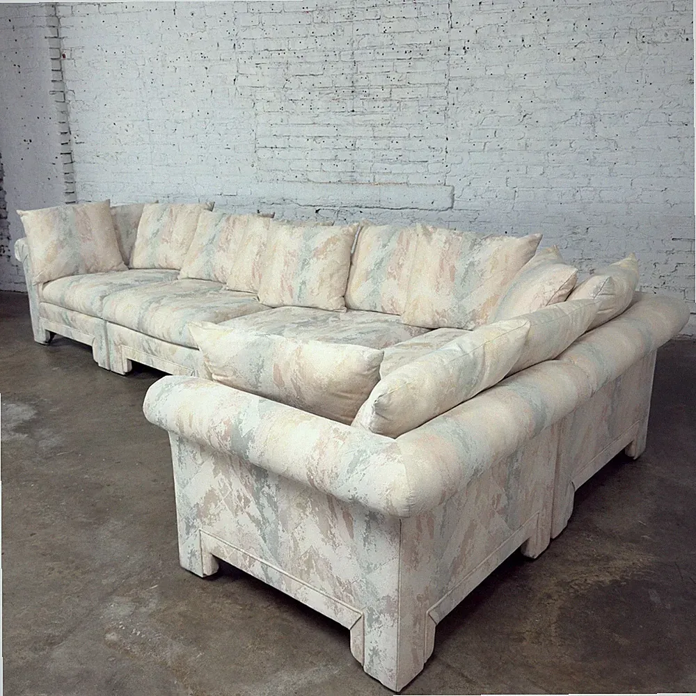 Modern 5 Piece Modular Sectional Sofa Contemporary Classics Line by Drexel