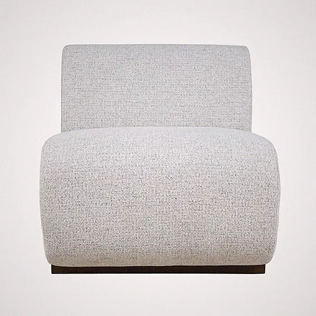 Modern Banquette Upholstered Sectional One Seat Bench with Performance Fabric