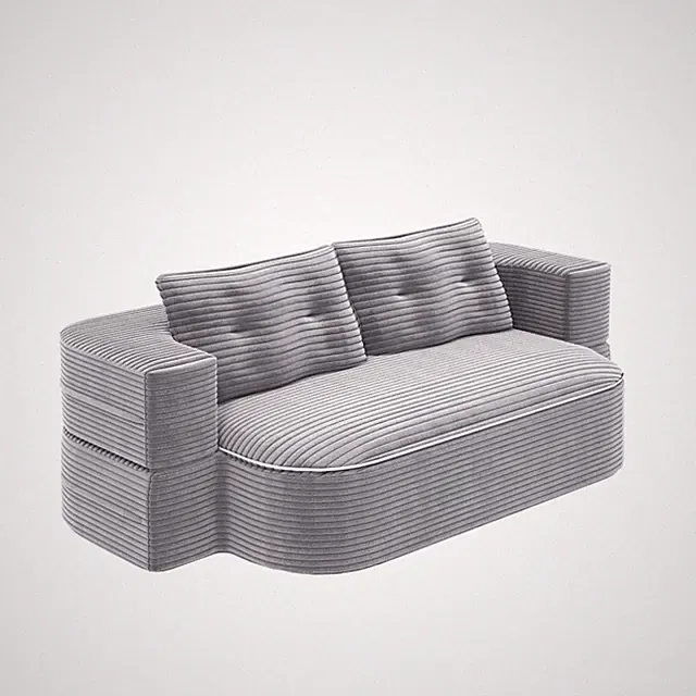 Modern Convertible Sofa Bed Corduroy Upholstered Folding Sleeper Couch Loveseat