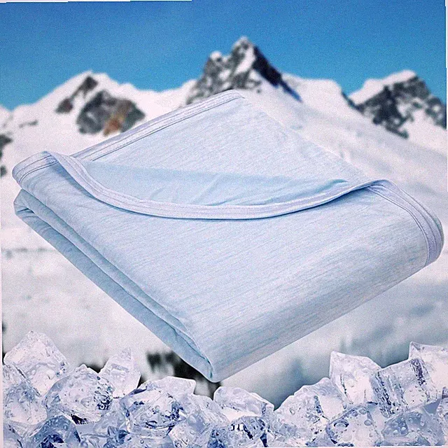 Modern Cooling Blanket for Bed & Couch - Easy to Care for