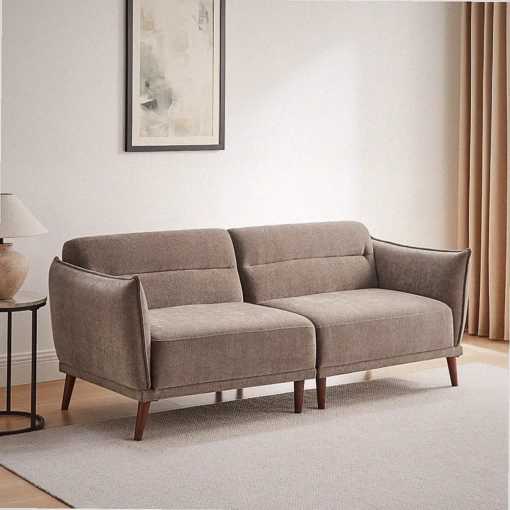 Modern Futon Sofa Bed Convertible Folding Sleeper Couch for Apartment Small Room